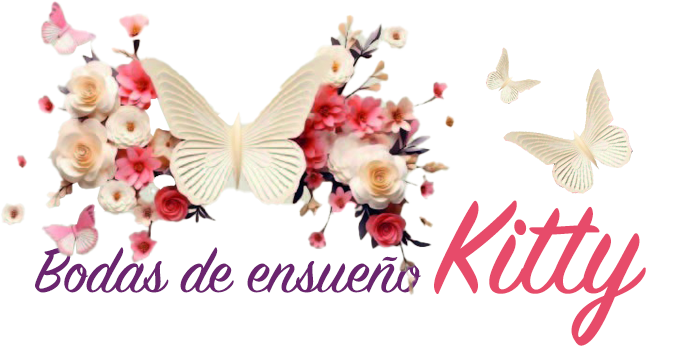 Logo Wedding Planner Bodas de Ensueño Kitty